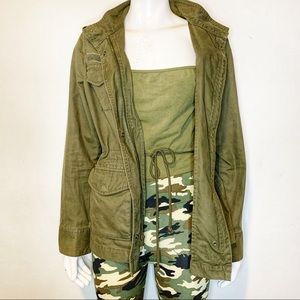 Old Navy Military Olive Jacket Size M
